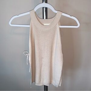 NAF NAF Beige Knit Top